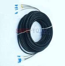 ONE Field Outdoor LC-LC UPC 4 Strand 9/125Single Mode Fiber Patch Cord 100M picture