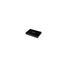 StarTech 2.5IN Serial ATA/150/300/600 USB 3.0 Drive Enclosure Black S2510BMU33 picture