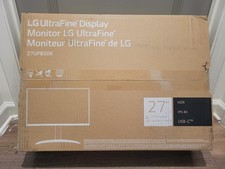 LG Ultrafine Display Monitor 27 Inch White HDR 4K IPS Computer Screen Gaming  picture