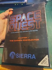 SPACE QUEST SEALED GAME X AMIGA 500 1000 2000 SIERRA picture