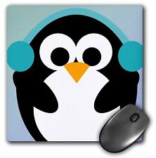 3dRose Christmas Penguin- Cute Whimsical Art MousePad picture