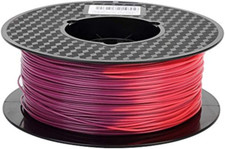 Heat Color Change PLA Purple to Red PLA Filament 1.75 Mm 1KG 3D Printer Filament picture