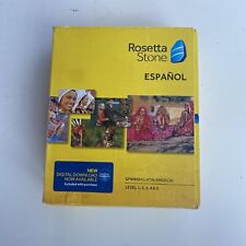 Rosetta Stone Español Spanish [Latin America] Level 1-2-3- 4 & 5 Set picture