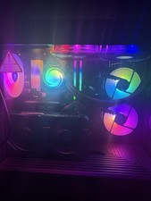 HYTE PRIME Gaming Desktop Tower GeForce RTX Liquid Cooling RGB Black picture