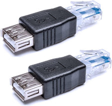 Ethernet to USB Adapter 2PCS for ADSL Modem/Router/Computer Camera/Surveillance picture