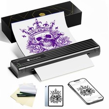 Phomemo TP83 Wireless Tattoo Stencil Printer, Upgraded Thermal Tattoo Printer... picture