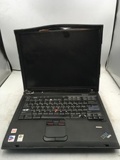 IBM THINKPAD T43 - FOR PARTS/REPAIR - INTEL CENTRINO - NO RAM - DAMAGED -READ-BB picture