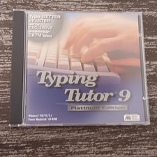 Typing Tutor 9 Platinum Edition PC Mac CD-ROM 1998 Knowledge Adventure Vintage picture