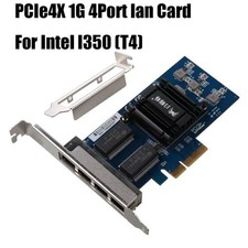 Intel I350-T4 Quad Gigabit PCIe Network Card RJ45 NIC for Server ESXi pfSense picture