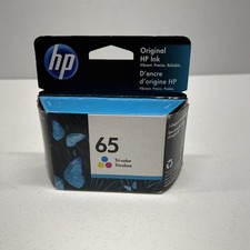 HP 65 tri-color Ink Cartridge - Expired 06/2020 picture