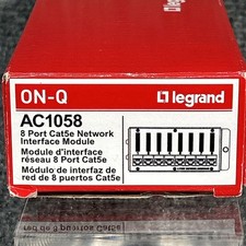 On-Q Legrand AC1058 8-Port Cat5e Network Interface Module picture