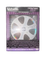 Verbatim Digital Movie DVD+R. 3 Pack, 4.7 GB, 120 Min, 1x-4x Speed Vitesse New picture