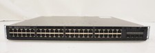 Cisco WS-C3650-48FS-S V03 48-Port GE Full PoE+ 4x1G Uplink Ports 2 x 1025W PSU picture