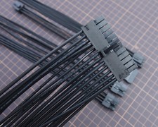 Custom Unsleeved Cable Kit for Lian Li Q58 ITX Case Corsair SF450 SF600 SF750 picture