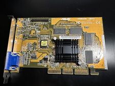 VINTAGE ASUS AGP - V3800M / 32M AGP VIDEO ONLY CARD Tested Works  picture