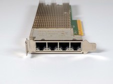 DELL 08XJ7 0K5V44 Intel X710-T4 10GbE PCIe NIC 4-Port Ethernet Network Adapter picture