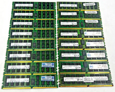 SERVER RAM -MIX LOT OF 30 16GB 2RX4 PC4 - 2133P MIXED BRANDS picture