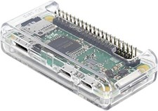 SB Premium Clear Case for Raspberry Pi Zero and Raspberry Pi Zero W Open Closed picture