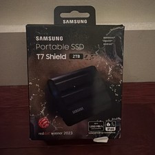 Samsung T7 Shield 2TB External USB 3.2 Gen2 Rugged SSD IP65 WaterResistant Black picture