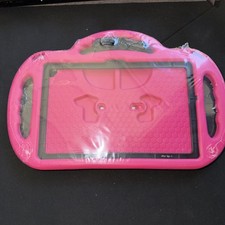 Pink EVA Stand Case with Handle for Tablet, Integrated Stand, Shockproof picture