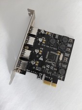 Expansion Card 2xUSB-C 2xUSB-A For Win/Mac/Linux 4-Port USB 3.0 PCIe 3.0/2.0 picture