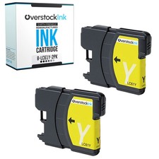 2PK Compatible OSI LC61Y Ink Cartridges fits Brother MFC-490CW, 5490CN, 5895CW picture