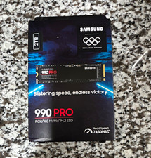 Samsung 990 PRO 2TB PCIe 4.0 NVMe M.2 Internal SSD 7450MB/s Black picture