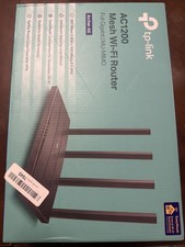 TP-Link AC1200 Gigabit Dual Band WiFi Router Archer A6 MU-MIMO OneMesh OPEN BOX picture
