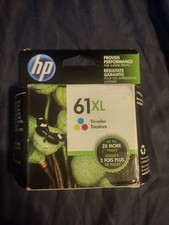 Genuine HP 61XL Tri-Color Ink Cartridge Expired 5/2020 picture