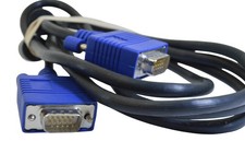VGA cable M-M, 6 foot, blue connectors picture