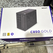 NZXT C850 Gold 850W ATX Fully Modular 80 Plus Gold PSU 12VHPWR SATA picture
