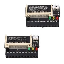 2Pcs Compact Flash CF Card to 3.5 Female 40 Pin IDE Hard Drive picture