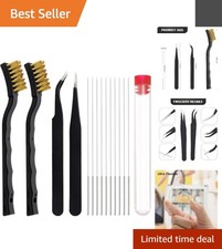 Comprehensive 3D Printer Nozzle Cleaner - Needles, Tweezers & Brushes Included picture