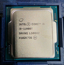Intel Core I9 Gen 11 I9-11900T 4.80GHz Rocket Lake SRKNQ FCLGA1200 CPU processor picture