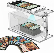 Adjustable Height Trading Card Scanner – MTG & TCG Card Scanner Stand, Shadow... picture