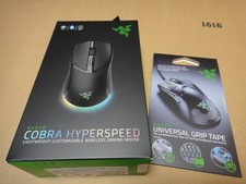 [Used] Razer Cobra HyperSpeed 2.4GHz Bluetooth + Universal Grip Tape Razer Gamin picture