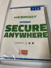 Webroot Antivirus Software 2026 | 3 Device | 1 Year PC/Mac Antivirus, green picture