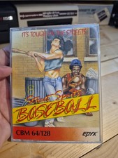 C64 : STREET SPORTS BASEBALL ORIGINAL GAME X COMMODORE 64 tape EPYX picture