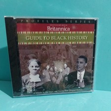 Encyclopedia Britannica Profiles Series Guide to Black History CD-ROM New Sealed picture