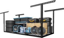 Overhead Garage Storage Rack Adjustable Ceiling Ceiling Joints 72 Inch Length x picture