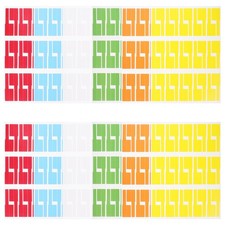 Reusable Synthetic Paper Cable Tags with Assorted Colors for Wire Management picture