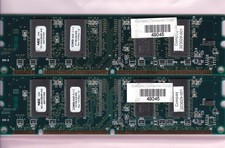 64MB 2x32MB PC100 Compaq 323029-001 NEC MC-454CB646F-A10 SDR PC-100 DIMM RAM Kit picture
