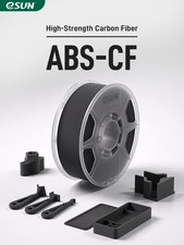 eSUN ABS-CF 3D Printer Filament Carbon Fiber Filled High-Strength ABS 1.75mm 1KG picture