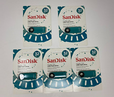 SanDisk Cruzer Dial 32GB Flash Drive Memory Stick (5 pk) picture