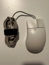 Microsoft Comfort 2.0A Serial 2 Button Mechnical Roller  Ball Mouse Part 58268 picture