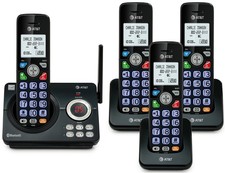 Cordless Phone DECT 6.0 4 Handset Smart Call Blocker Bluetooth AT&T DL72479 Cell picture