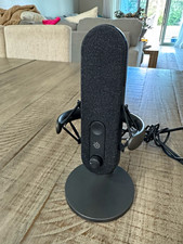 SteelSeries Alias USB Freestanding Computer Microphone on Stand, Black picture