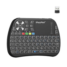 iPazzPort Bluetooth Mini Keyboard with Touchpad, 2.4G Wireless Keyboard...  picture
