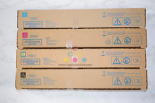 4 New OEM Konica Minolta BHC450i, C550i, C650i TN626C,LM,Y,K Toners picture