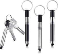 Stylus Pen Keychain (4 Pieces ) - No Touch,3-in-1 Accessory - Mini Stylus Keycha picture
